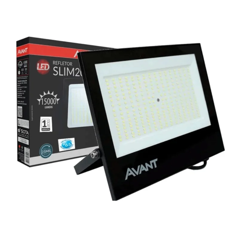 Projetor Led 200W 6,5K BIV PT IP65 AVAN